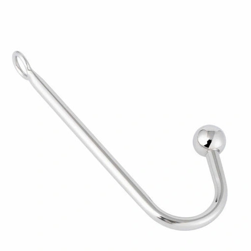 Anal 3294 Smooth Metal Sex AllNight Toy Hook 0717